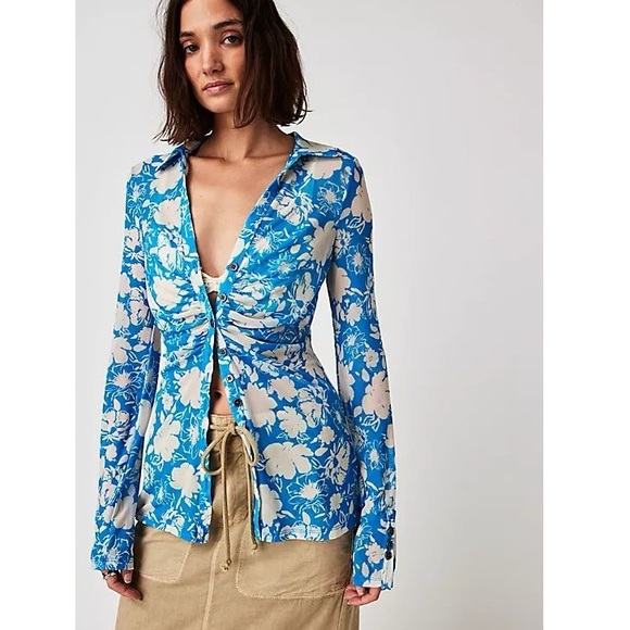 Free People Tops - Free People Lucky Shirtee